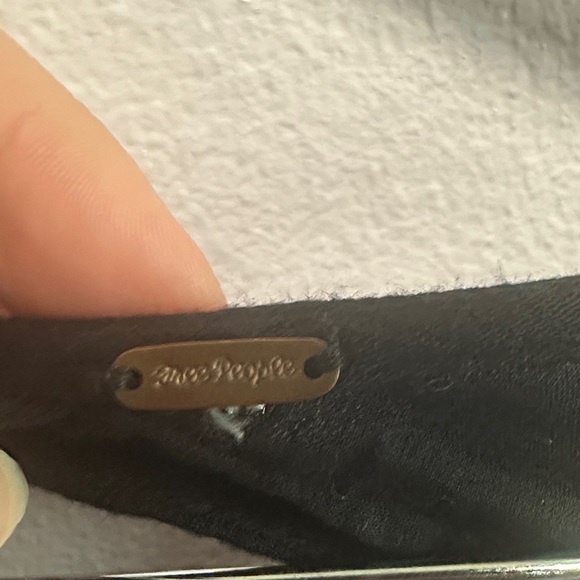 Free People Black and White Floral Mini Dress - Picture 4 of 11